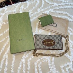 Gucci Horsebit 1955 Wallet on Chain